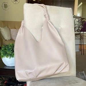 Elizabeth and James pink nude tote